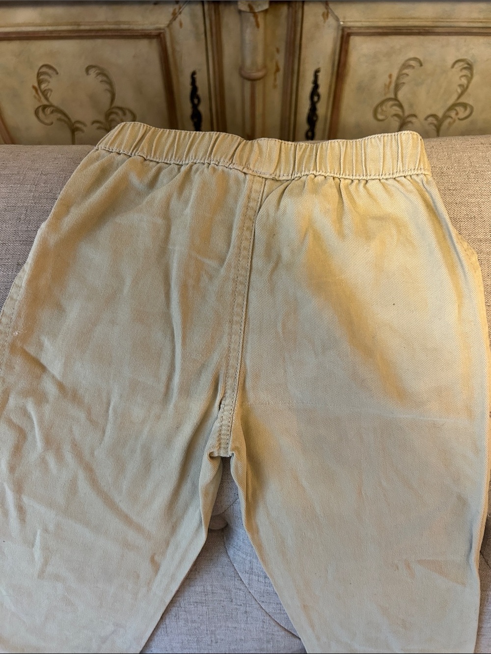 Little Rebels Boys Jogger Khaki Cotton Pants 🌹 - Picture 7 of 9